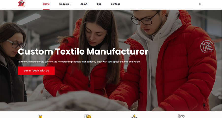 Weiyintex Website Development | WordPress Developer Mahafujur Rahman, Bangladesh