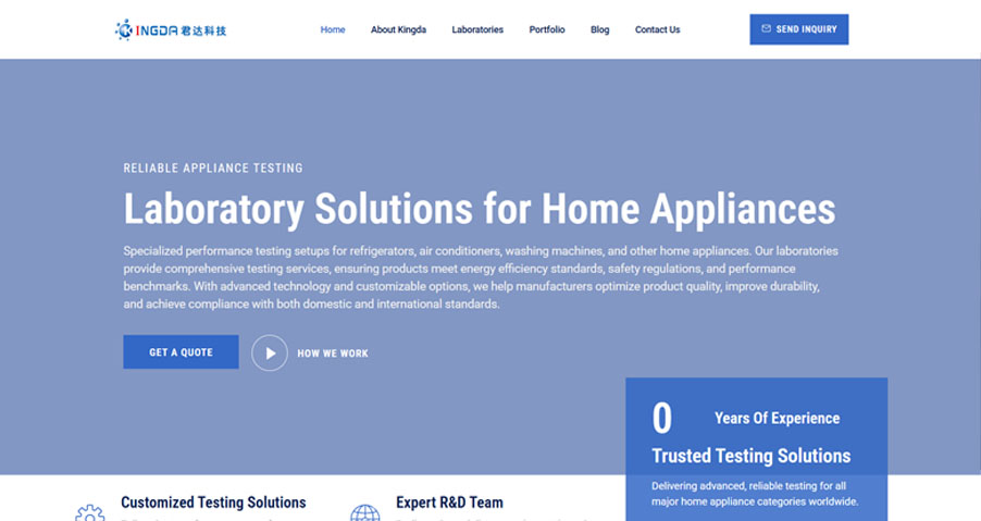 WordPress Website Development for Kingda IOT